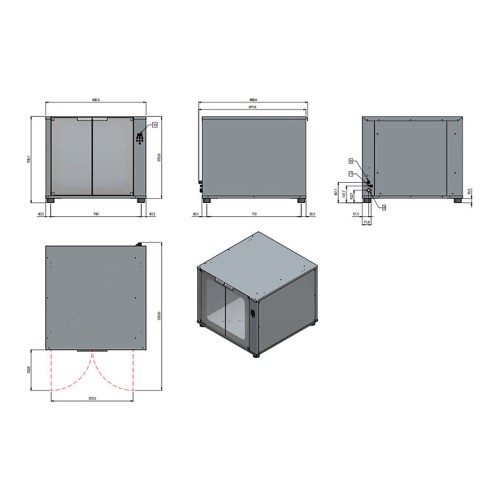 Шкаф расстоечный Tatra TRI 12 TBI