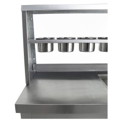 Фризер для жареного мороженого Foodatlas KCB-1F (контейнеры, световой короб)