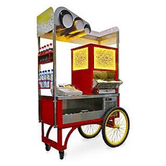 Тележка для попкорн-витрины RoboLabs Last Minute