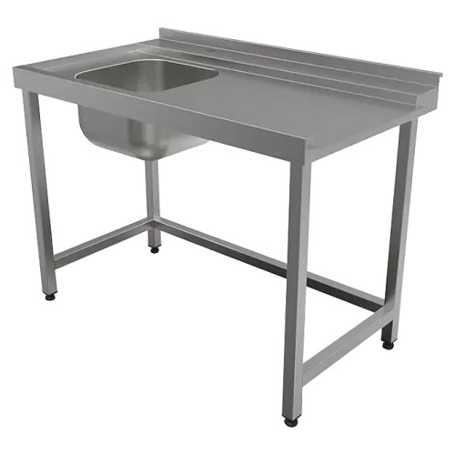 Стол для посудомоечной машины КОБОР СПМ/1-120/70/Л