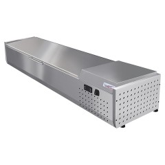 Витрина холодильная Finist ToppingBox НХВкр-7, с крышкой