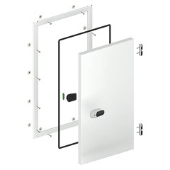 Дверь распашная для холодильной камеры ПРОФХОЛОД Оптима РДО О 1100 1900 100 (1100x1900 мм, панель 100 мм)