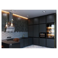 Винный шкаф Maunfeld MBWC-56D17 черный