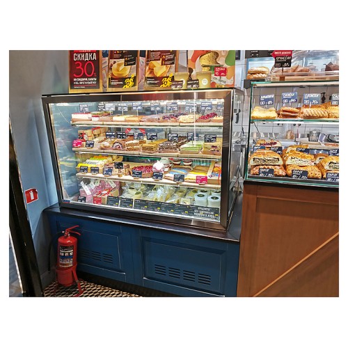 Витрина холодильная ТехноБалт Вена 1,25 ПСВ