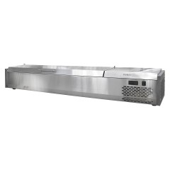 Витрина холодильная Finist ToppingBox НХВкр-10, с крышкой