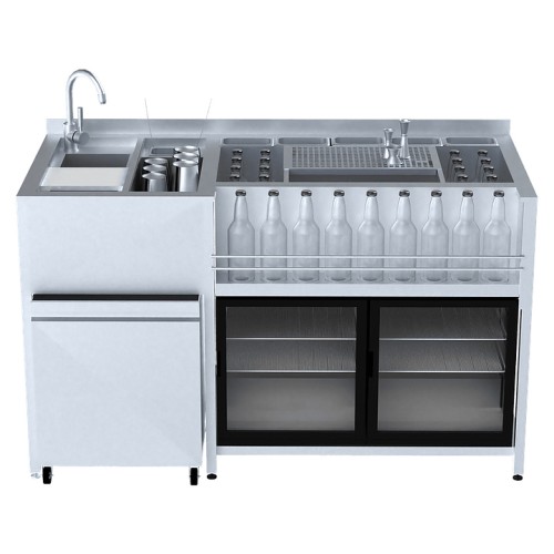 Станция коктейльная BARMADE Номер 2 (1300х700х900 мм)