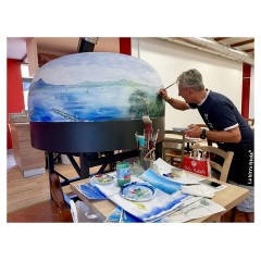 Печь для пиццы Cuppone Donatello DN635L/2CD