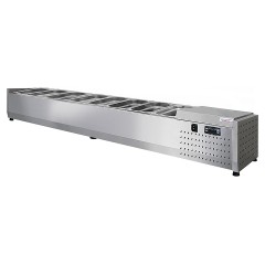 Витрина холодильная Finist ToppingBox НХВо-8 открытая