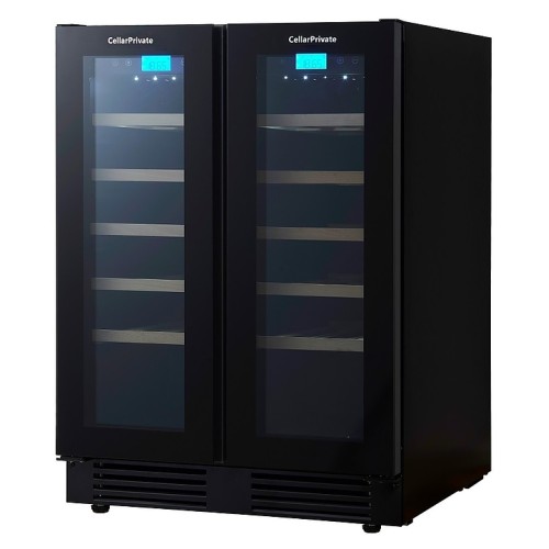 Винный шкаф Cellar Private CP042-2TBH черный