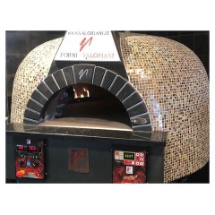 Печь для пиццы дровяная Valoriani Vesuvio 120*160 GR Plus