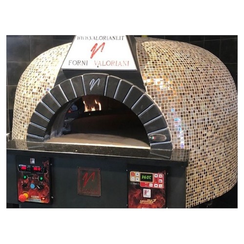 Печь для пиццы дровяная Valoriani Vesuvio 120*160 GR Plus