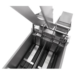 Фритюрница электрическая Giorik Unika 700 FE7217 17+17 л