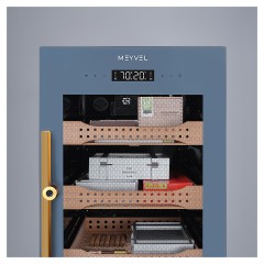 Шкаф для сигар MEYVEL MC-200BK (PRO)