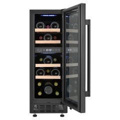 Винный шкаф Zugel ZCWI170DB черный