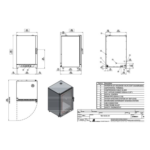 Пароконвектомат Tatra TBI 10 DC.5V