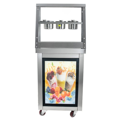 Фризер для жареного мороженого Foodatlas KCB-1F (контейнеры, световой короб)