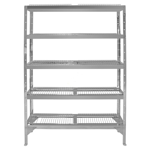 Стеллаж кухонный Hessen СР-1,6*8/5 нерж.