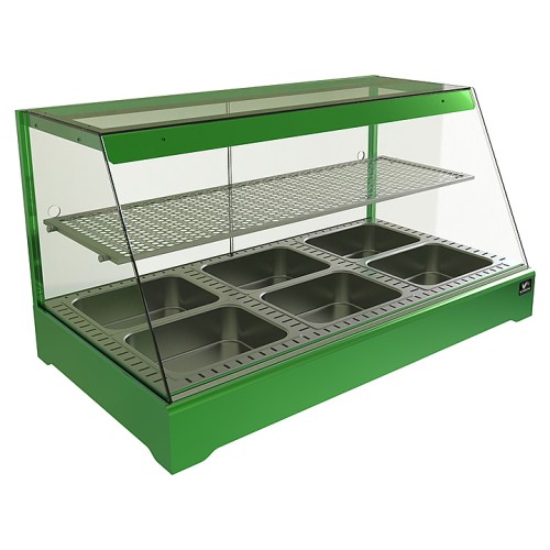 Витрина тепловая КОБОР CR1-117H зеленая