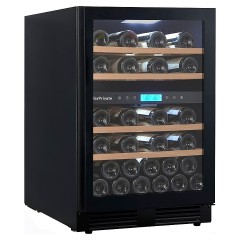 Винный шкаф Cellar Private CP043-2TBH черная дверь со скрытой рукояткой