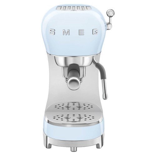 Эспрессо кофемашина SMEG ECF02PBEU пастельная голубая