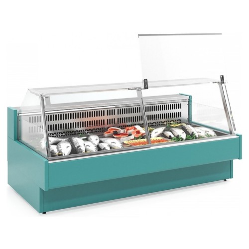 Витрина морозильная Lida Aqua-2 М (внешний угол, 1500х1500х1200 мм, выносной агрегат)