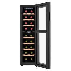 Винный шкаф Zugel ZTWF181DB черный