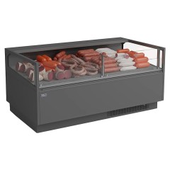 Витрина холодильная Levin DELLA SELF ОУ 1800х1150х900 мм (выносной агрегат) угловая внешняя без боковин