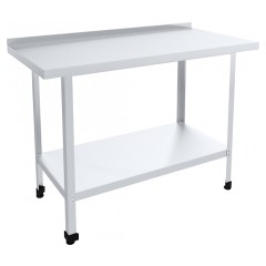 Стол разделочный ПищТех Стандарт СРОб-15/6С304НК-П с бортом