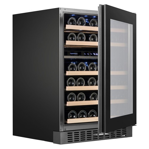 Винный шкаф Temptech Oslo OX60DRB черный