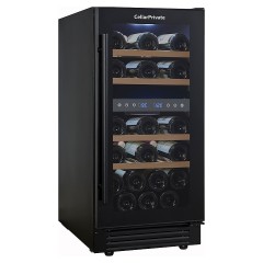 Винный шкаф Cellar Private CP027-2TB черная дверь