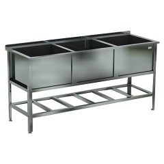 Ванна моечная КОБОР ВМСБ/3-145/53/430