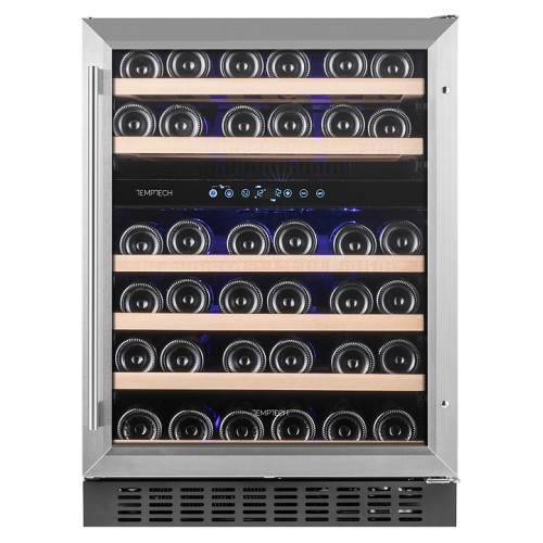 Винный шкаф Temptech Premium WPX60DCS нерж. сталь