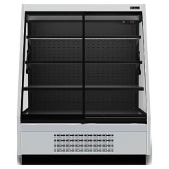 Горка холодильная Carboma F16-08 VV 1,0-1 0030 STANDARD фронт X1 версия 2.0 9006-9005