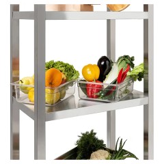 Стеллаж кухонный КОБОР СКТ-80/50 (высота 1800)