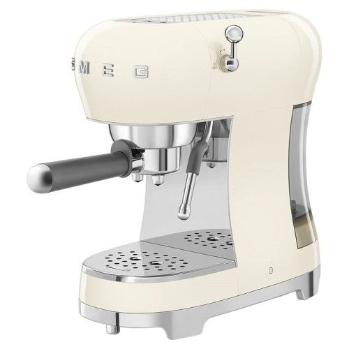 Эспрессо кофемашина SMEG ECF02CREU кремовая
