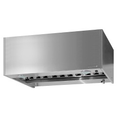 Зонт вытяжной универсальный Mecon Norma Inox ЗВУн 1800х1000х400 мм, с комплектом светильников