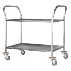 Тележка сервировочная Mecon Profi Inox ТДСп 800х500х860 мм 3 уровня