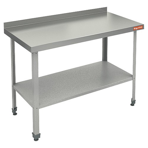 НСО-11/6БП ЭЦ стол произ. пристенн. с полкой (оцин.угол.), HICOLD RUS