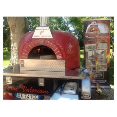 Печь для пиццы дровяная Valoriani Trailer 120