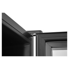 Винный шкаф Zugel ZCWF331DB черный