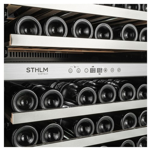Винный шкаф Temptech STHLM STX60DS нерж. сталь
