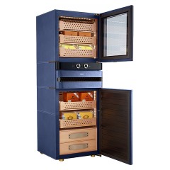 Шкаф для сигар Afidano L6 королевский синий