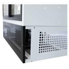 Шкаф комбинированный CLSY Luxe GlassDoor 1000 1280х630х2050 мм белый