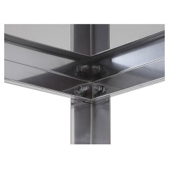 Стеллаж кухонный Luxstahl СР-1800х800х400/4 со сплошными полками