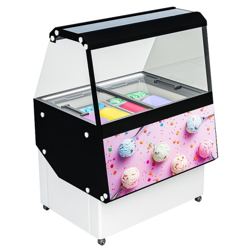 ЛАРЬ-ВИТРИНА ДЛЯ МОРОЖЕНОГО FRISMO SCOOPING-6