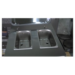 Фризер для мягкого мороженого Hualian HIM-03 (помпа, ночное хранение, 3 рожка)