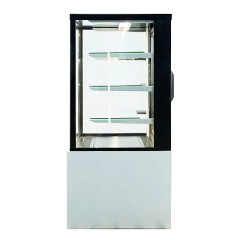 Витрина кондитерская CLSY LUXE Showcase 0,9 895х650х1300 мм техно (черно-серый)