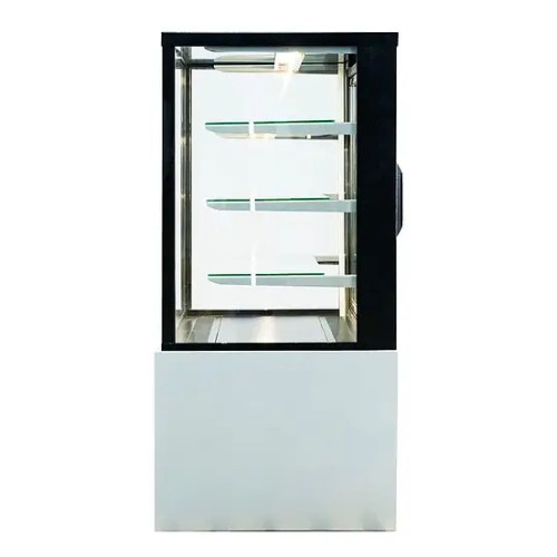 Витрина кондитерская CLSY LUXE Showcase 0,9 895х650х1300 мм техно (черно-серый)