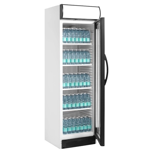 ШКАФ ХОЛОДИЛЬНЫЙ СО СТЕКЛОМ TEFCOLD CEV425CP 2 LED