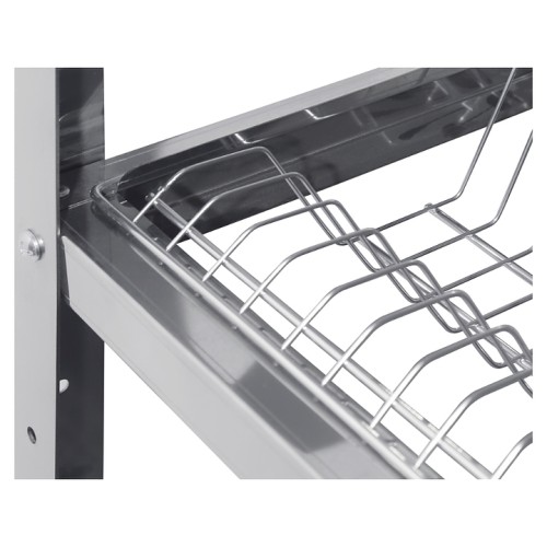 Стеллаж кухонный Luxstahl СРСП-1800x1200x300